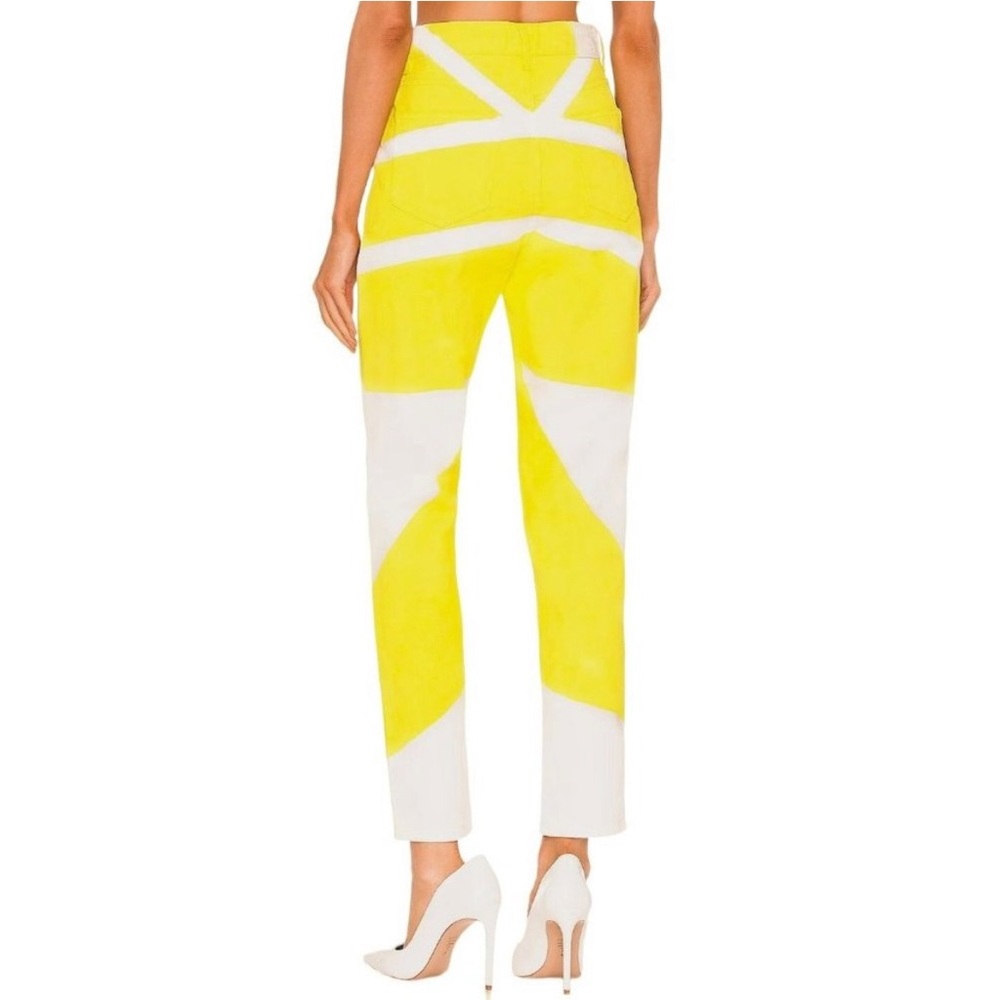 Fiorucci yellow and white jeans - Picture 2 of 5